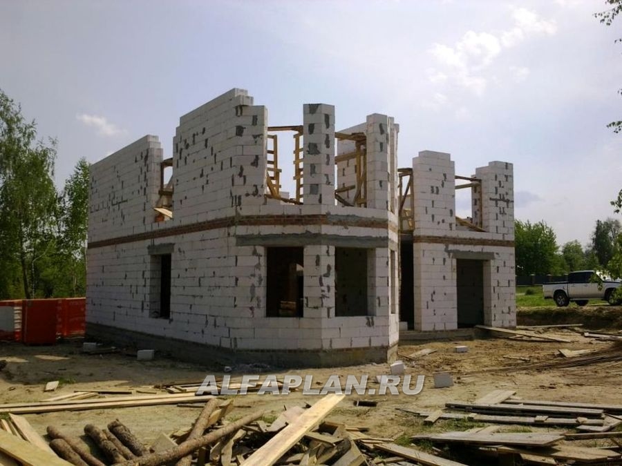 Строительство дома по проекту 93A - фото №16