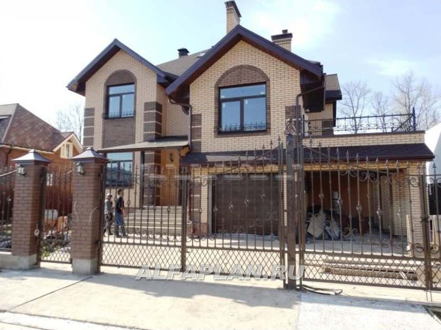 Строительство дома по проекту 93A - фото №1