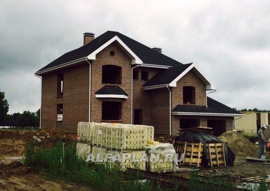 Строительство дома по проекту 93A - фото №8