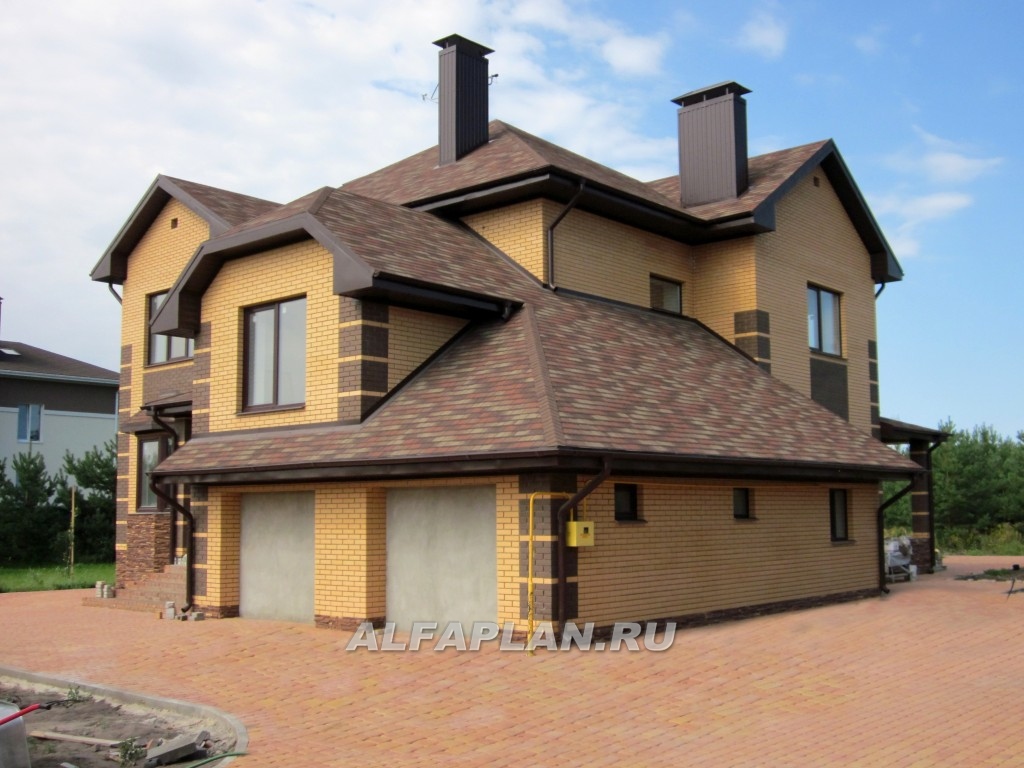 Строительство дома по проекту 93A - фото №3