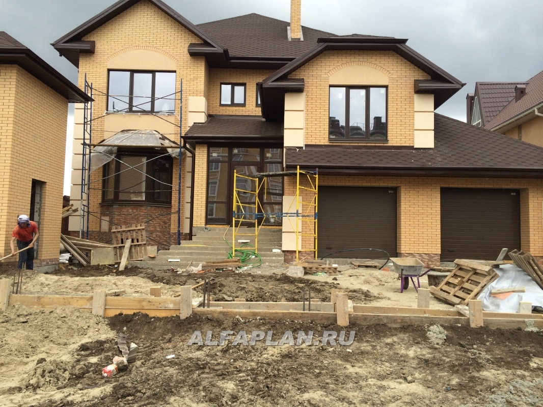 Строительство дома по проекту 93AC - фото №2