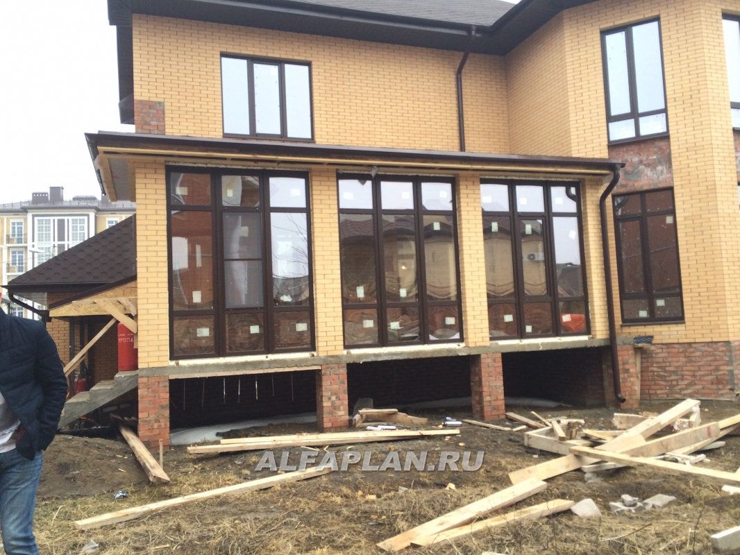 Строительство дома по проекту 93AC - фото №6