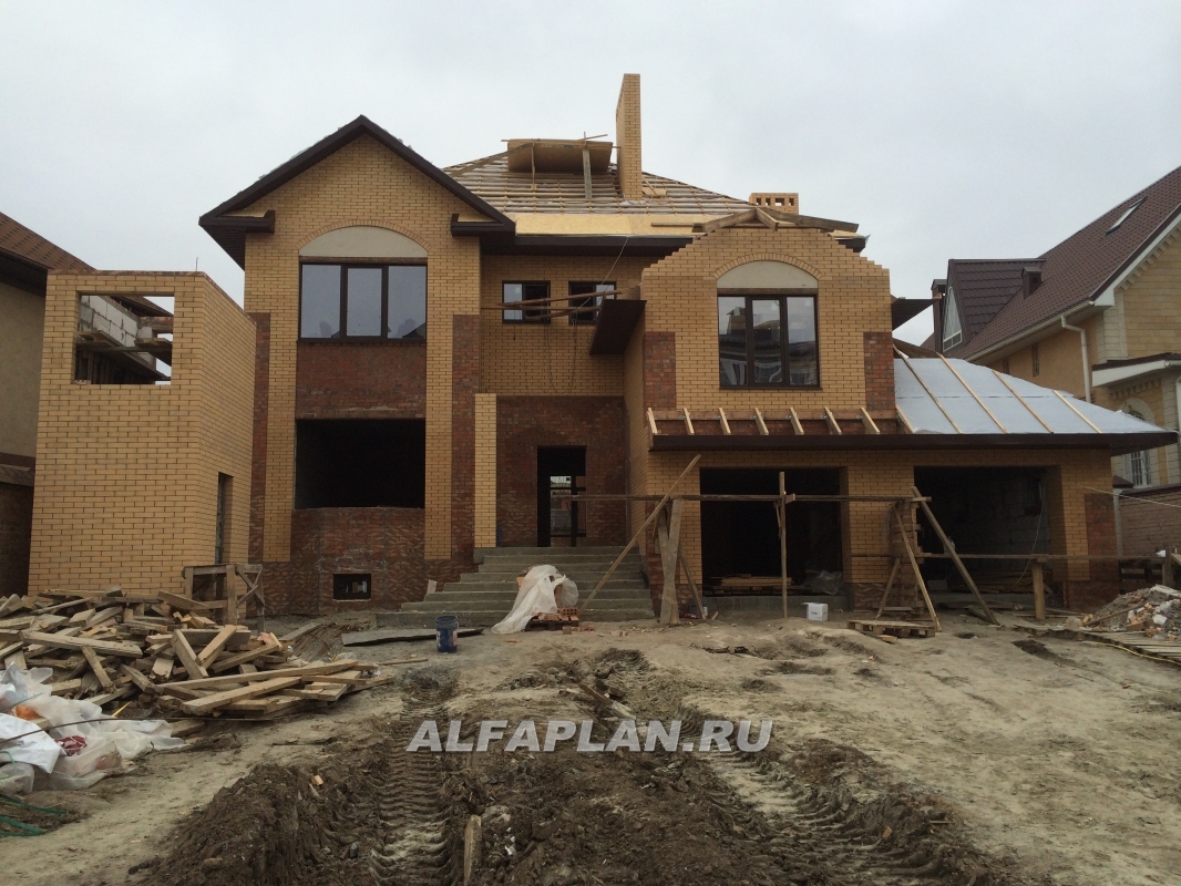 Строительство дома по проекту 93AC - фото №10