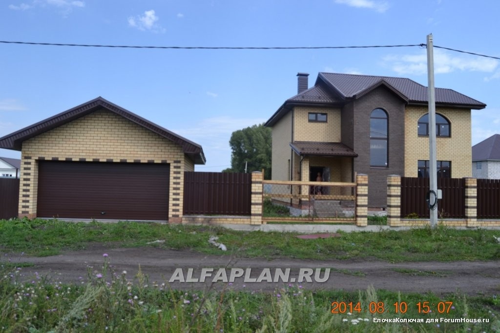 Строительство дома по проекту 95A - фото №8