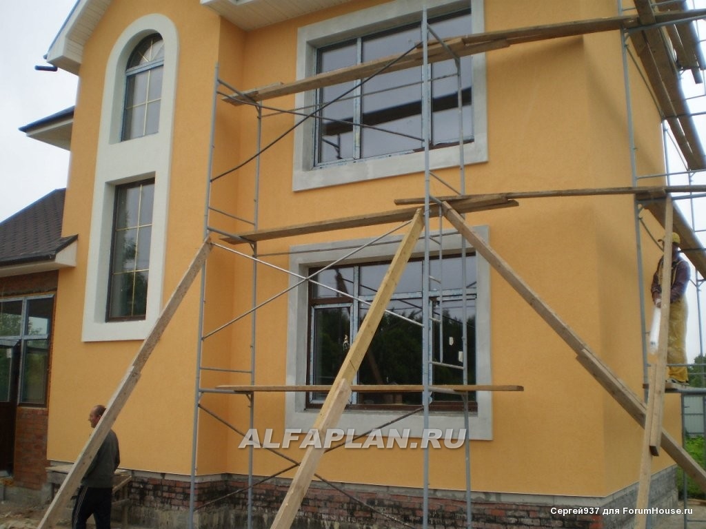 Строительство дома по проекту 95A - фото №5