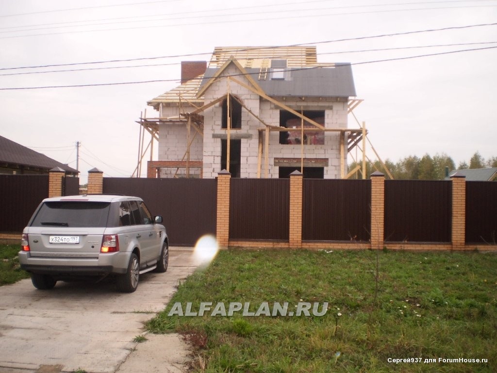 Строительство дома по проекту 95A - фото №10