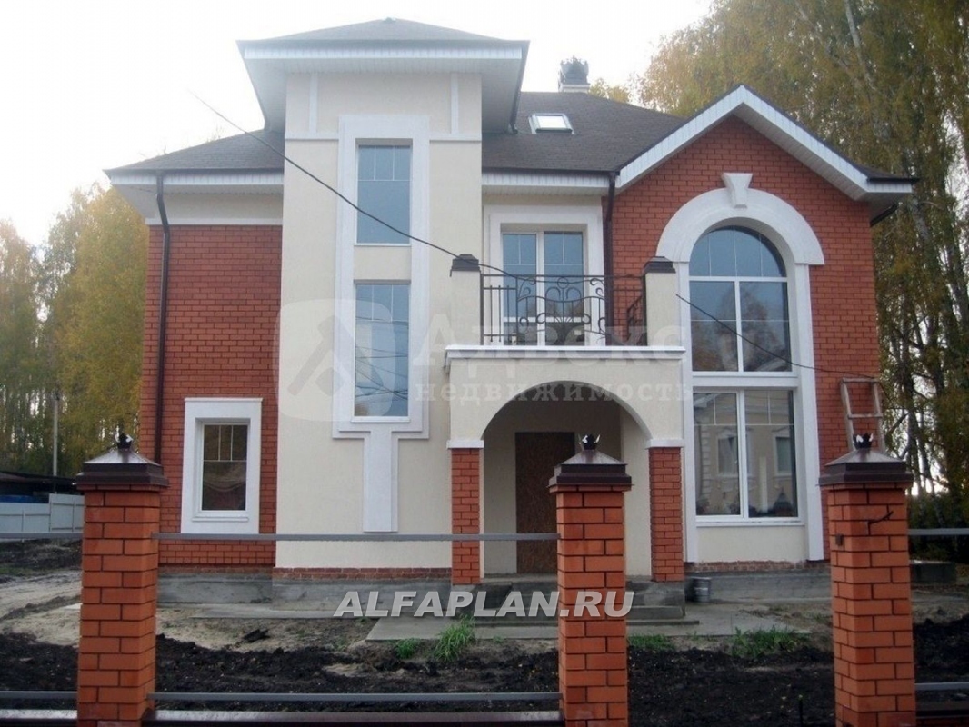 Строительство дома по проекту 96A - фото №1