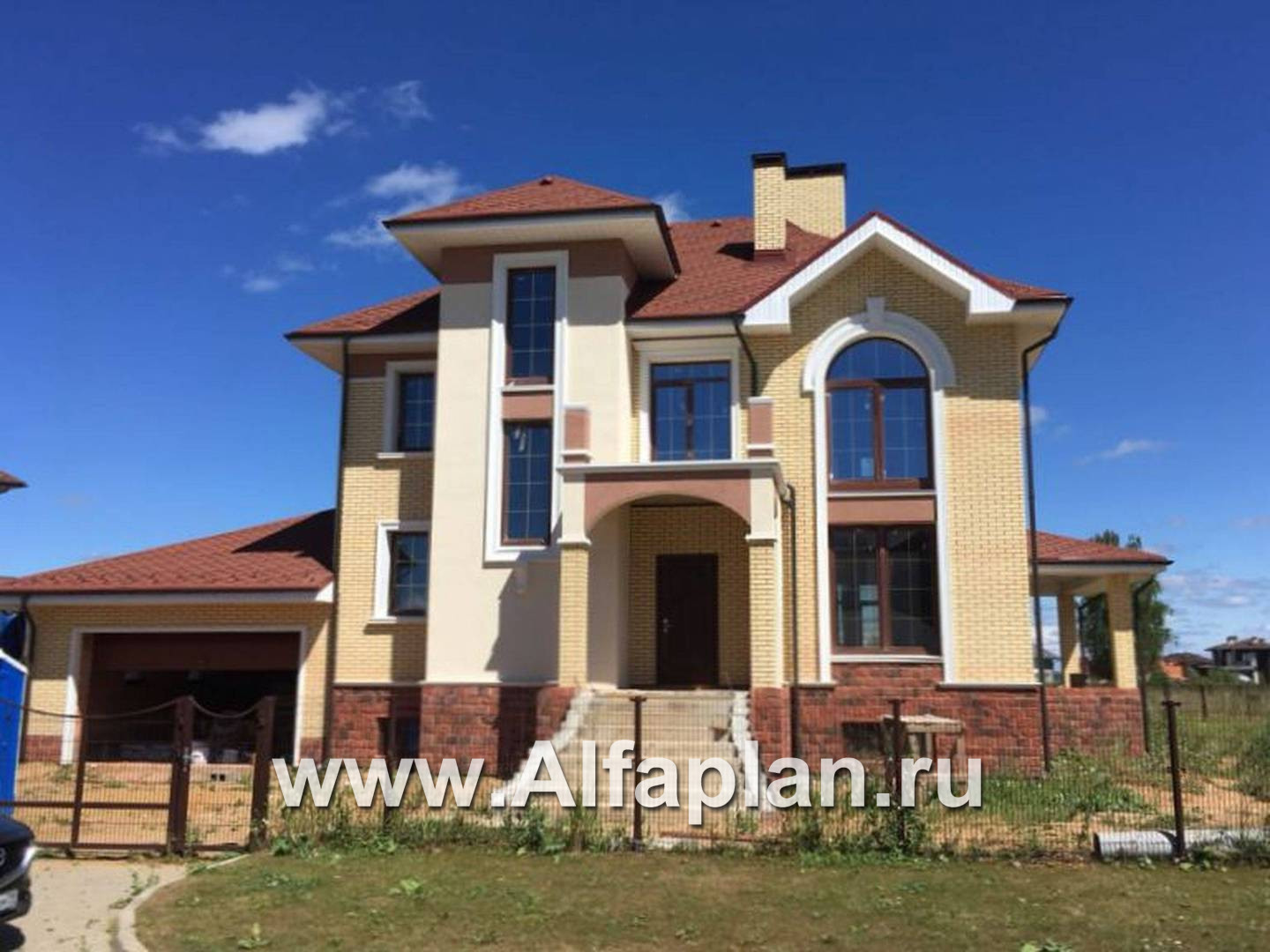 Строительство дома по проекту 96AC - фото №1