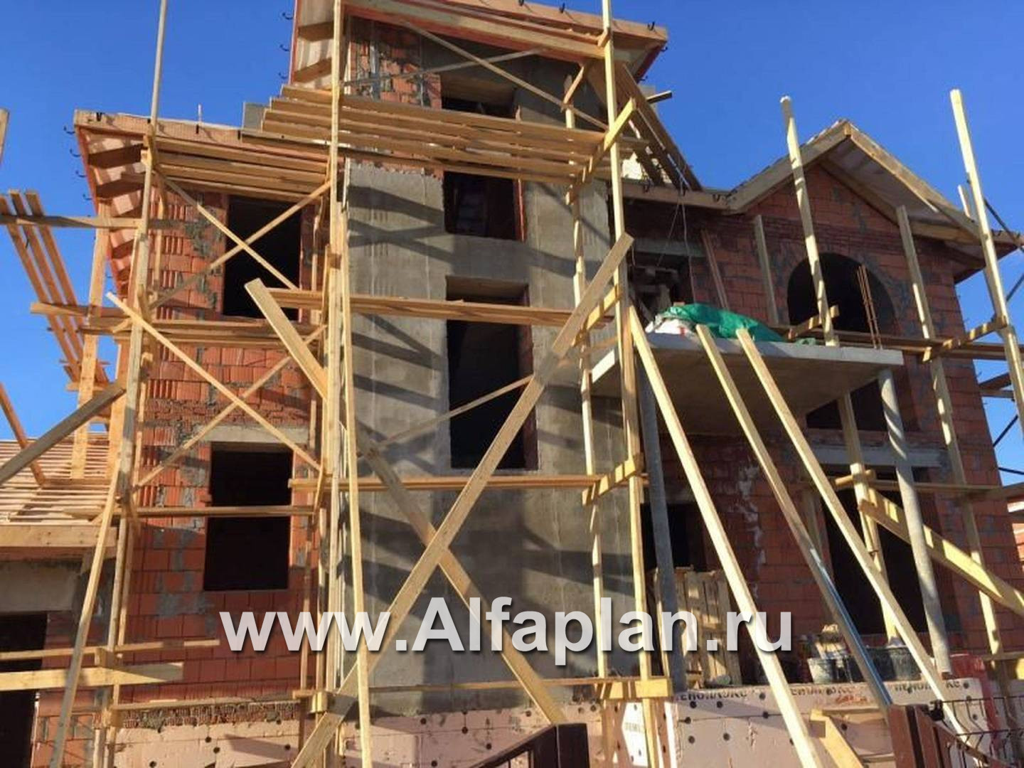 Строительство дома по проекту 96AC - фото №12