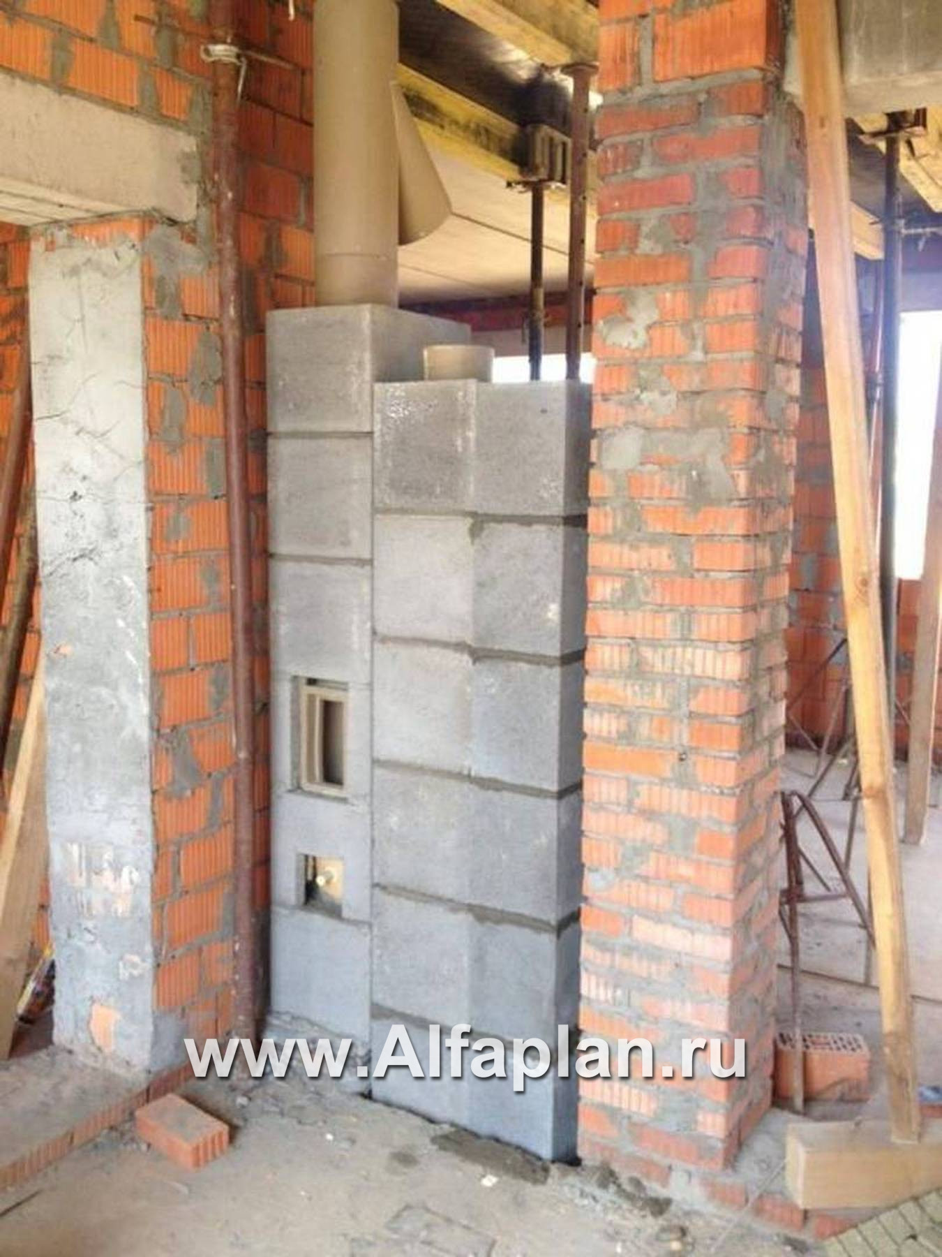 Строительство дома по проекту 96AC - фото №14