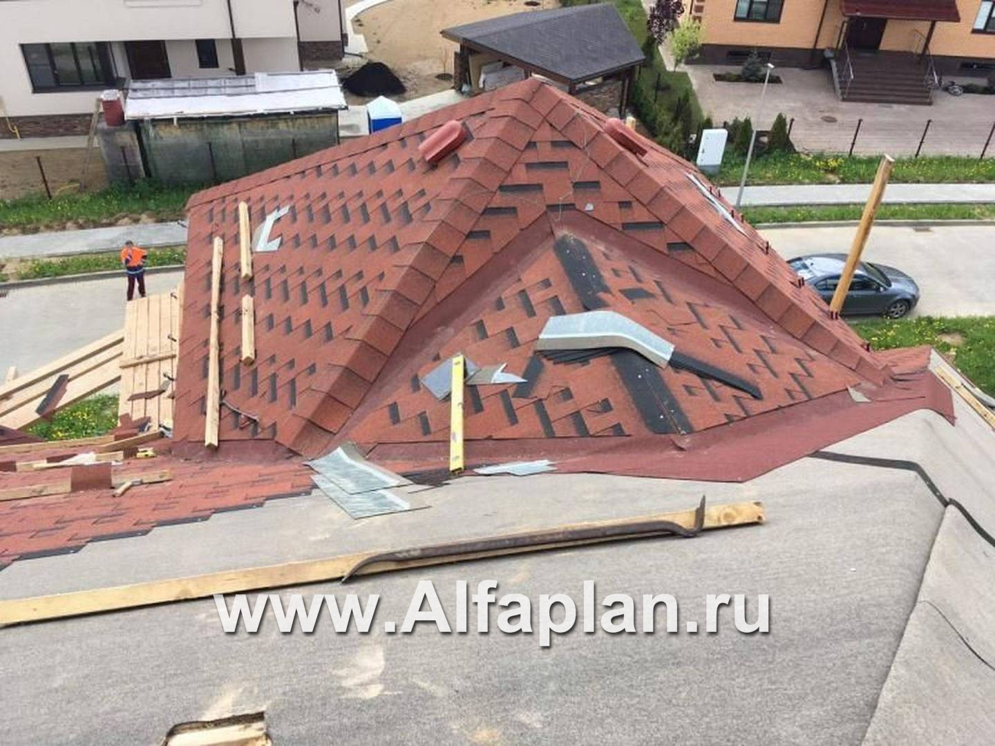 Строительство дома по проекту 96AC - фото №16