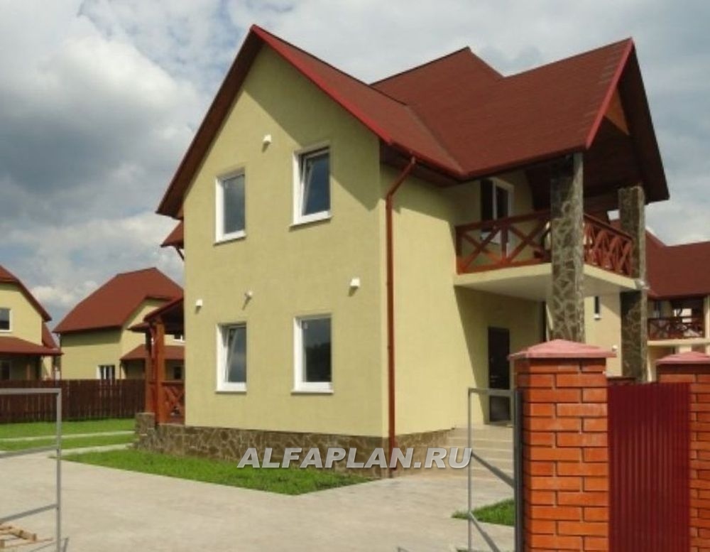 Строительство дома по проекту 97B - фото №2