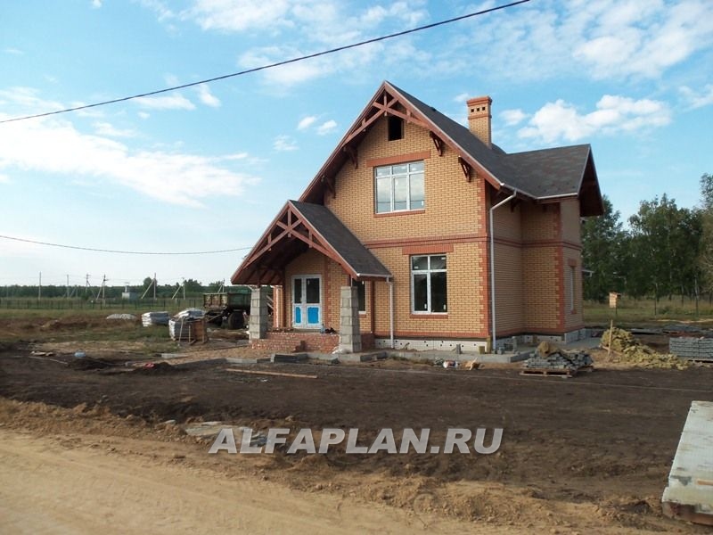 Строительство дома по проекту 99B - фото №1