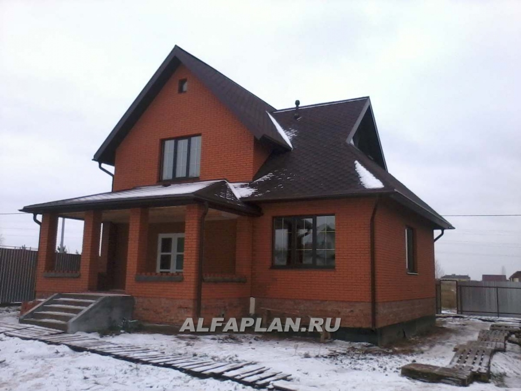 Строительство дома по проекту 99B - фото №1