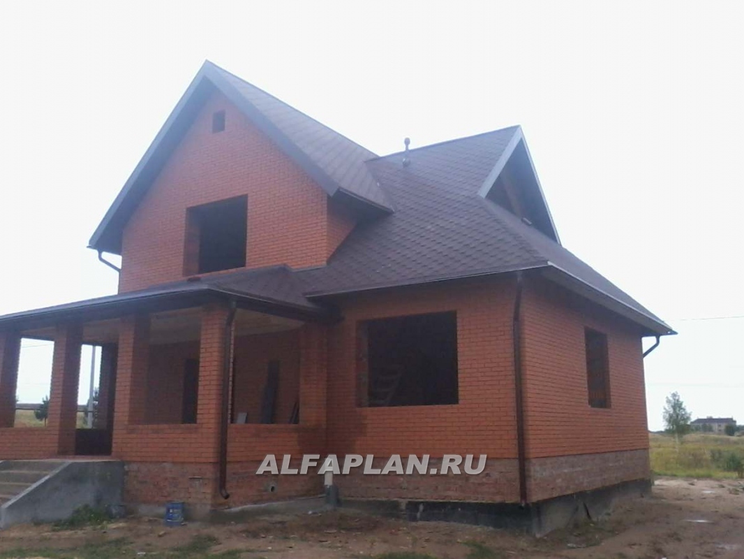 Строительство дома по проекту 99B - фото №7