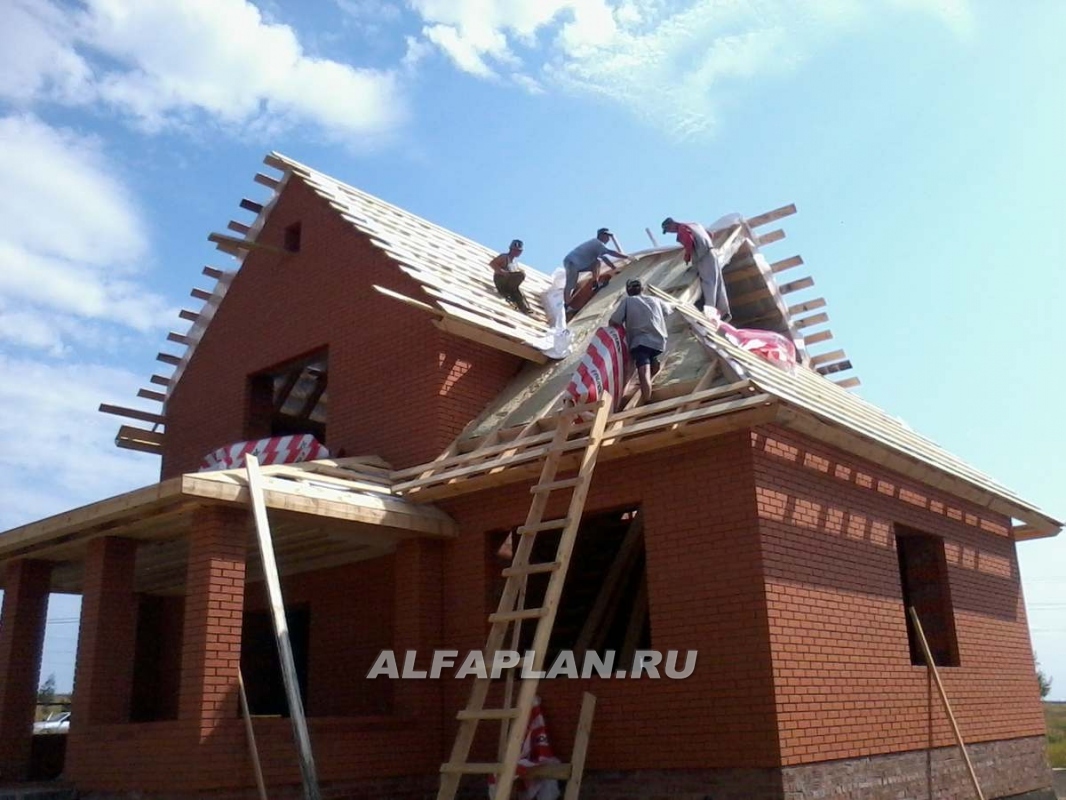 Строительство дома по проекту 99B - фото №10