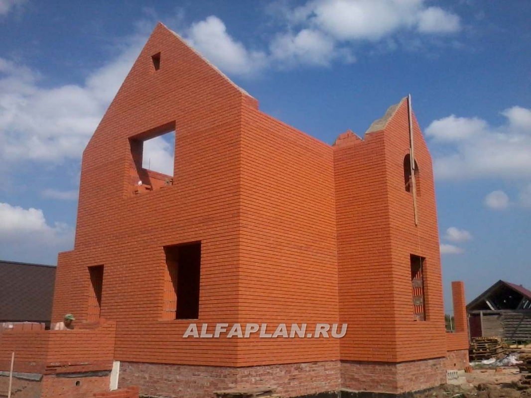 Строительство дома по проекту 99B - фото №14