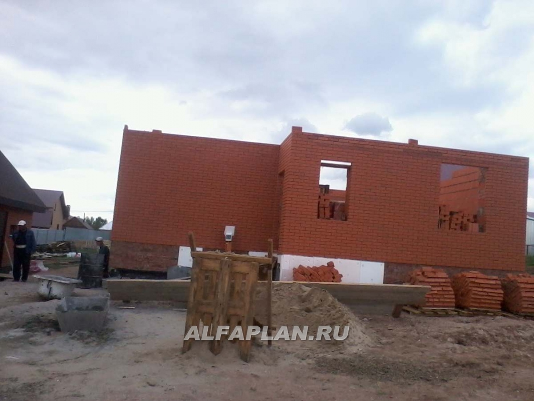 Строительство дома по проекту 99B - фото №19