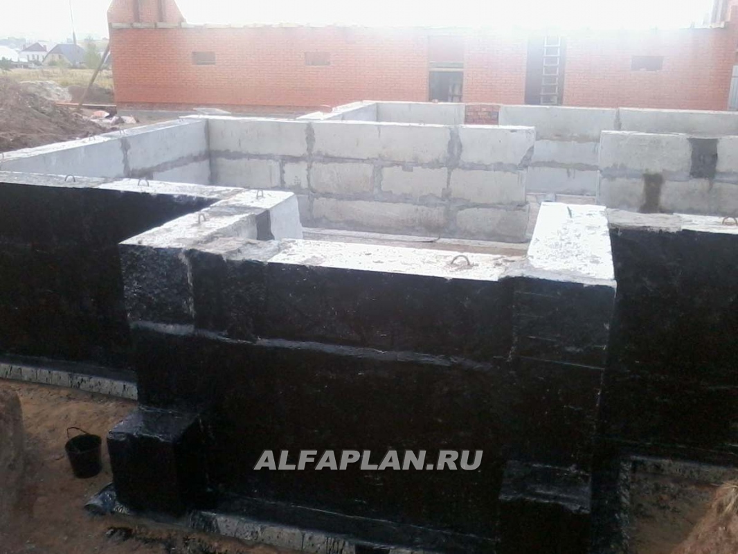 Строительство дома по проекту 99B - фото №24