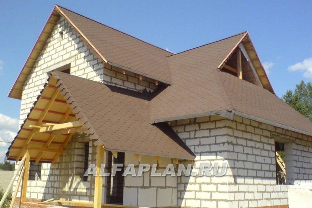 Строительство дома по проекту 99B - фото №8