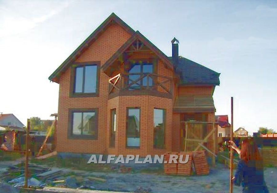 Строительство дома по проекту 102A - фото №18