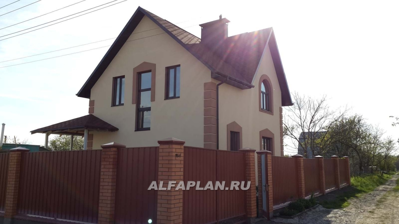 Строительство дома по проекту 103A - фото №4