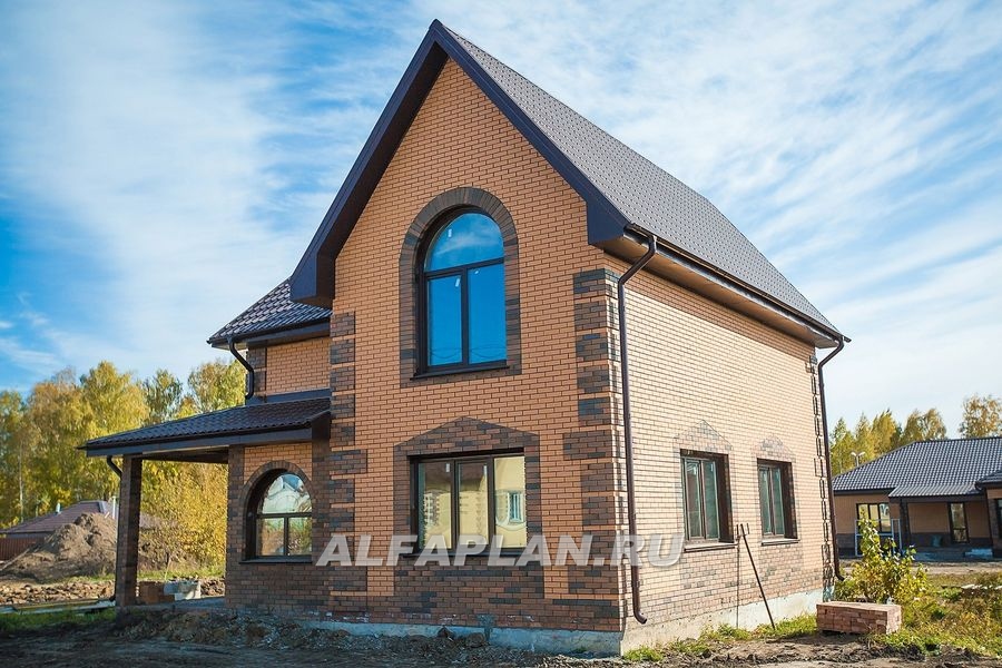 Строительство дома по проекту 103A - фото №7