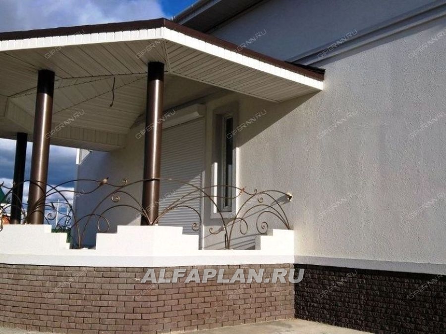 Строительство дома по проекту 104A - фото №8