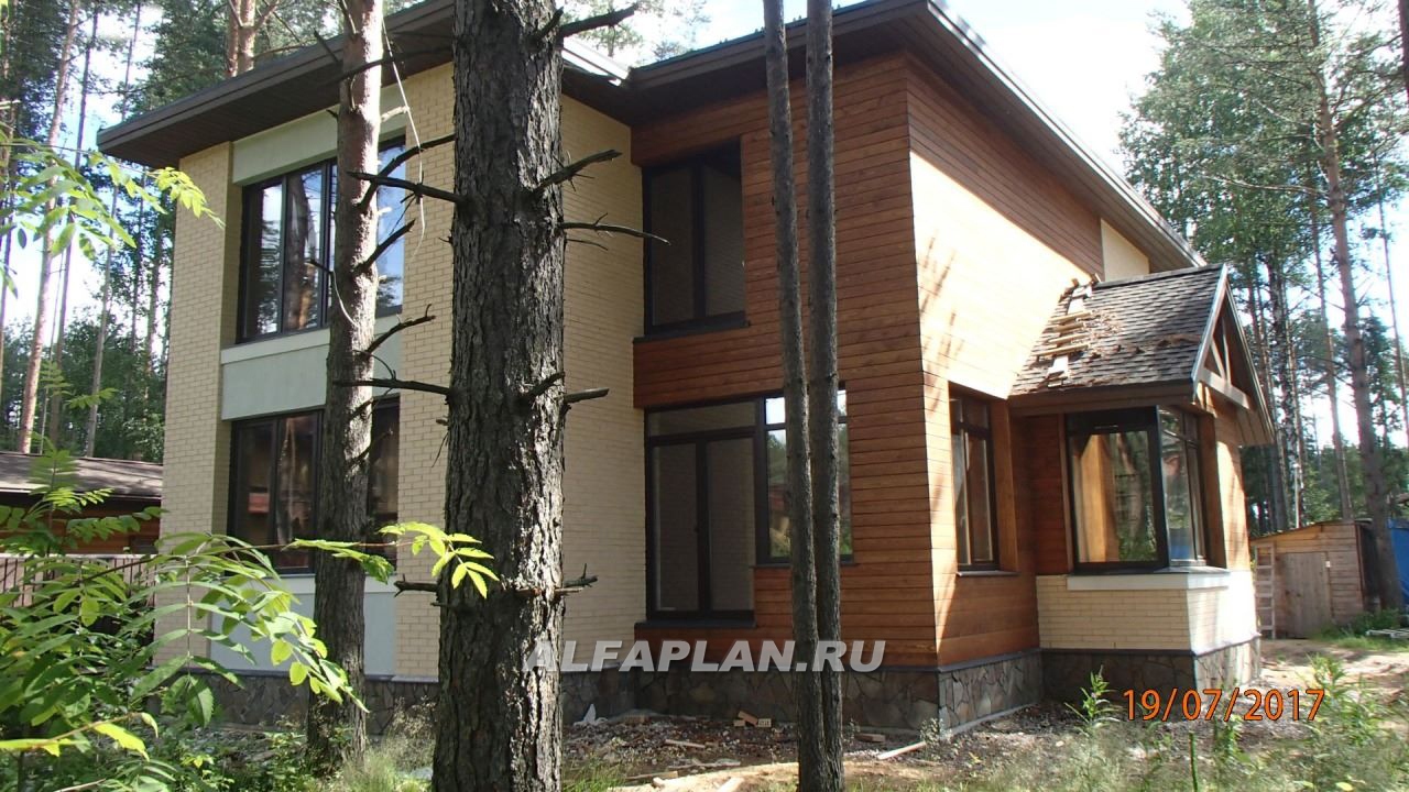 Строительство дома по проекту 106A - фото №6