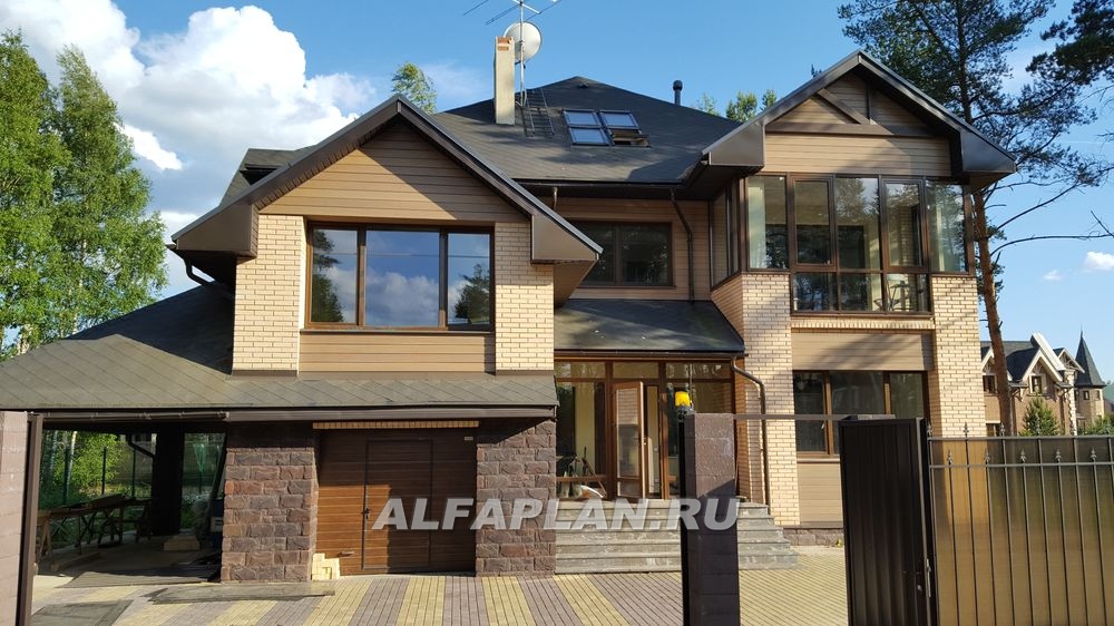 Строительство дома по проекту 107A - фото №3