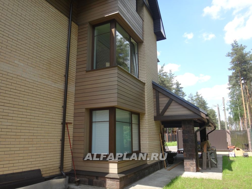 Строительство дома по проекту 107A - фото №17