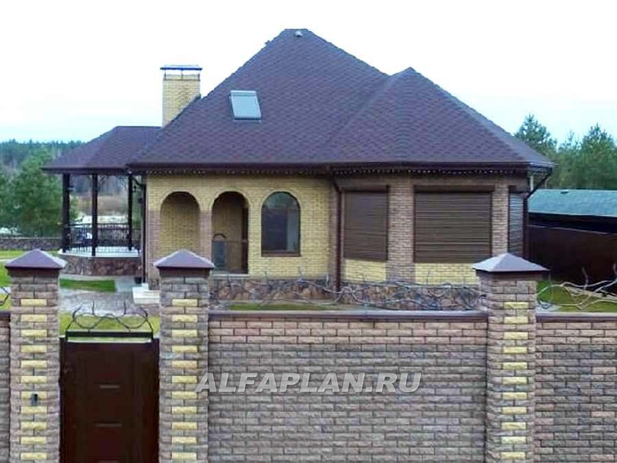 Строительство дома по проекту 109B - фото №1