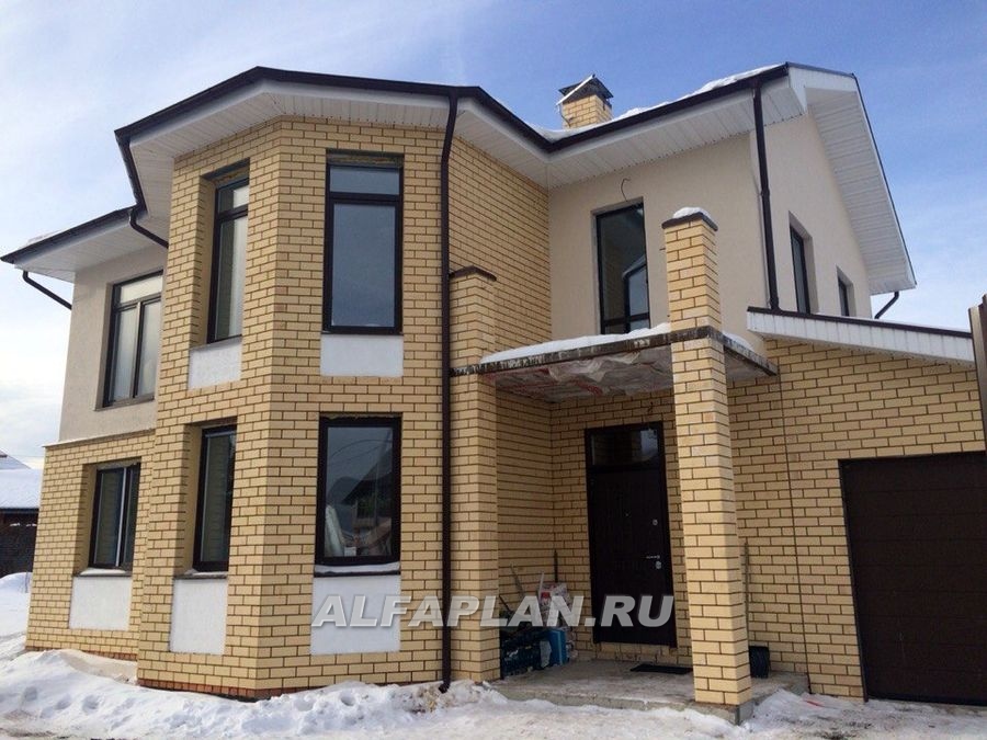 Строительство дома по проекту 111A - фото №1