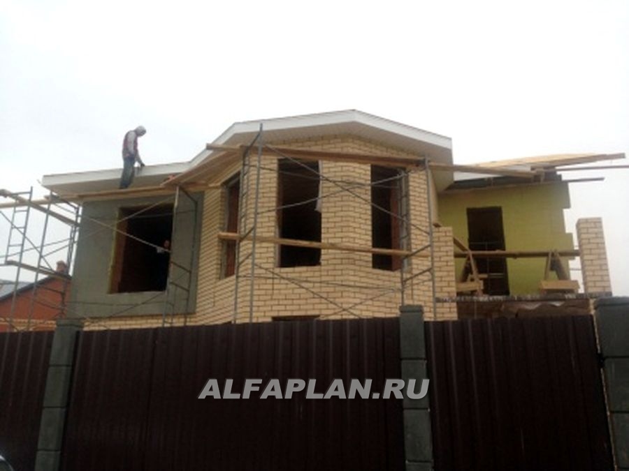 Строительство дома по проекту 111A - фото №5