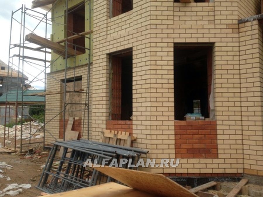 Строительство дома по проекту 111A - фото №6