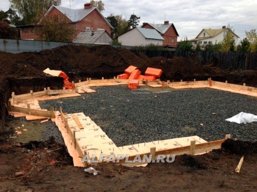 Строительство дома по проекту 111A - фото №21