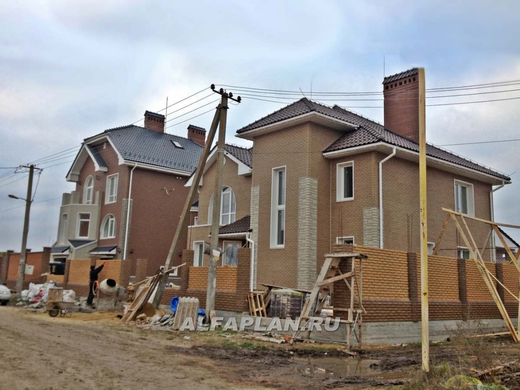 Строительство дома по проекту 137A - фото №2