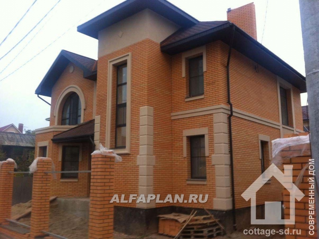 Строительство дома по проекту 137A - фото №4