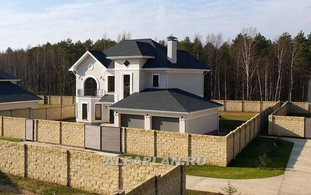 Строительство дома по проекту 137A - фото №2