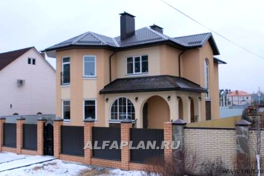 Строительство дома по проекту 147A - фото №3