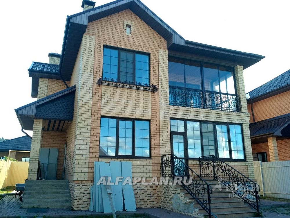 Строительство дома по проекту 157AC - фото №1