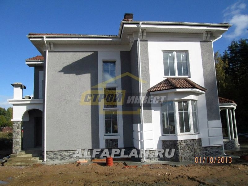 Строительство дома по проекту 186A - фото №5