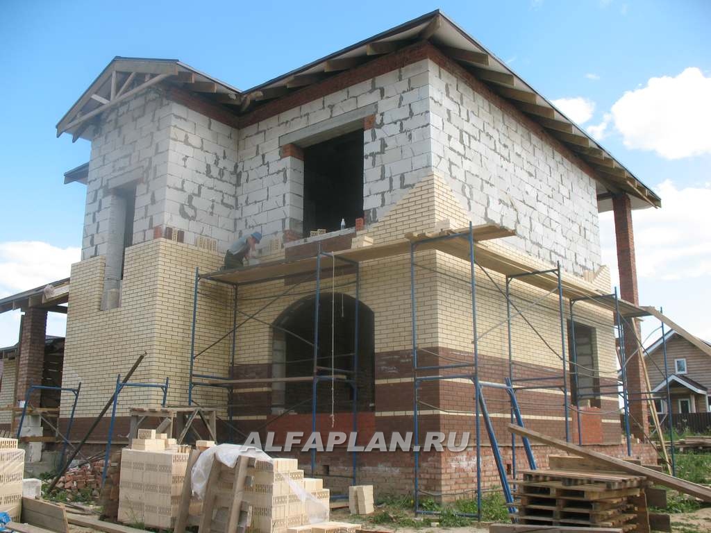 Строительство дома по проекту 199B - фото №17