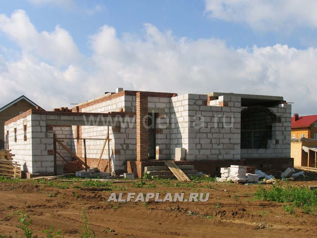 Строительство дома по проекту 199B - фото №27