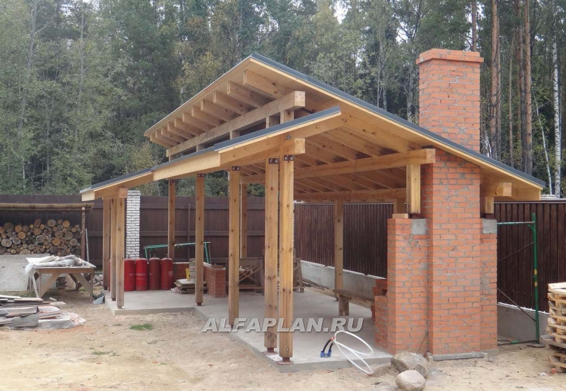 Строительство дома по проекту 289T - фото №2