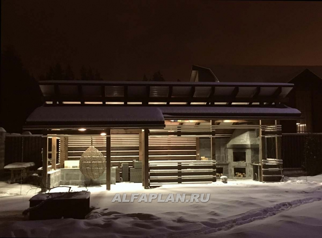 Строительство дома по проекту 289T - фото №6