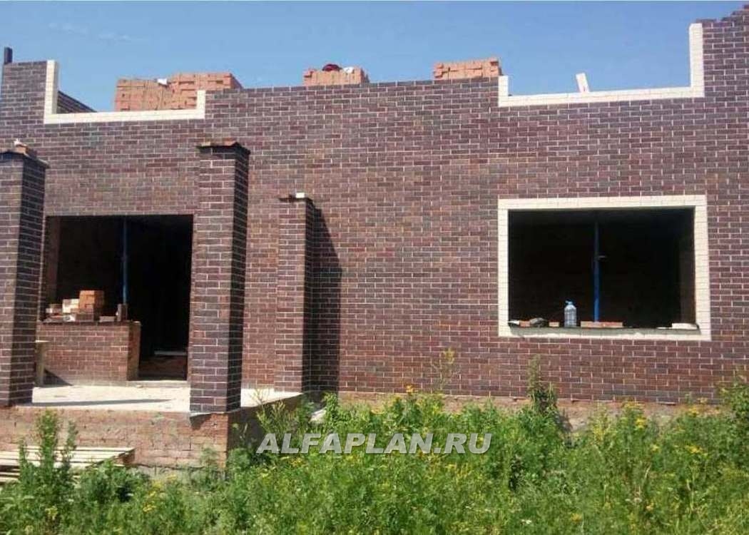 Строительство дома по проекту 317A - фото №11