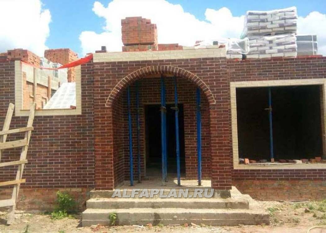 Строительство дома по проекту 317A - фото №12