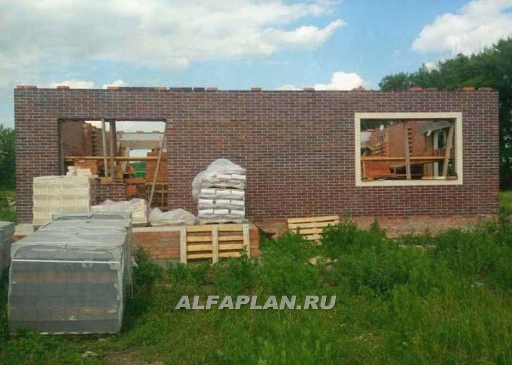 Строительство дома по проекту 317A - фото №16