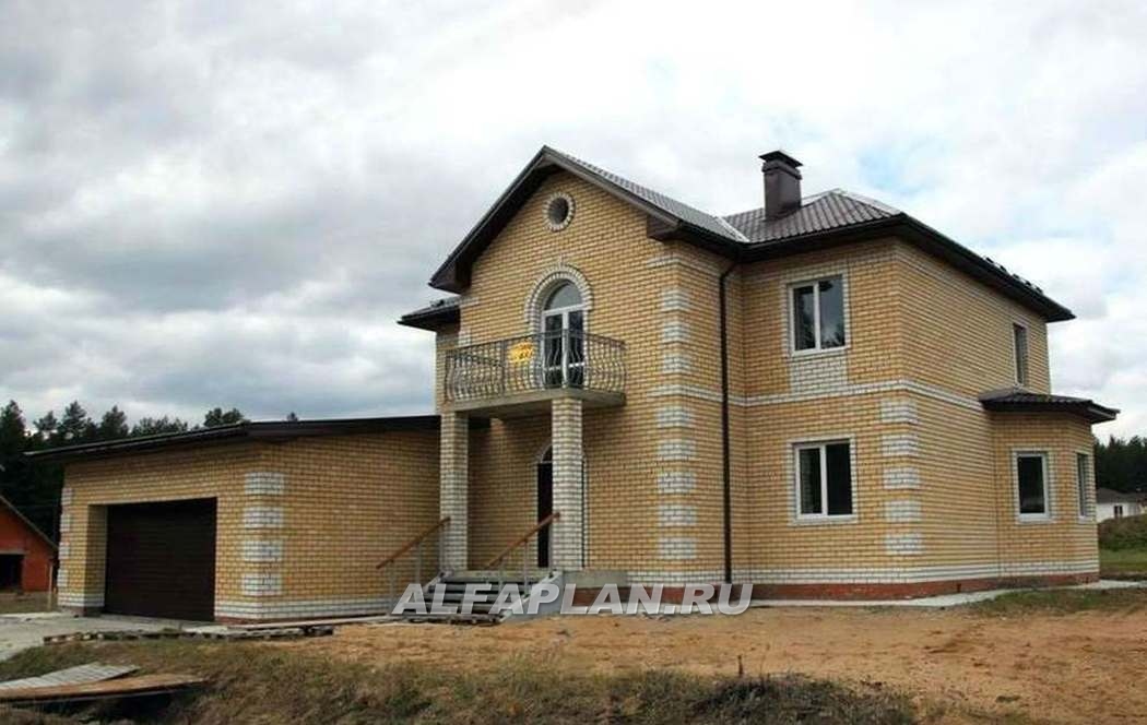 Строительство дома по проекту 378A - фото №1